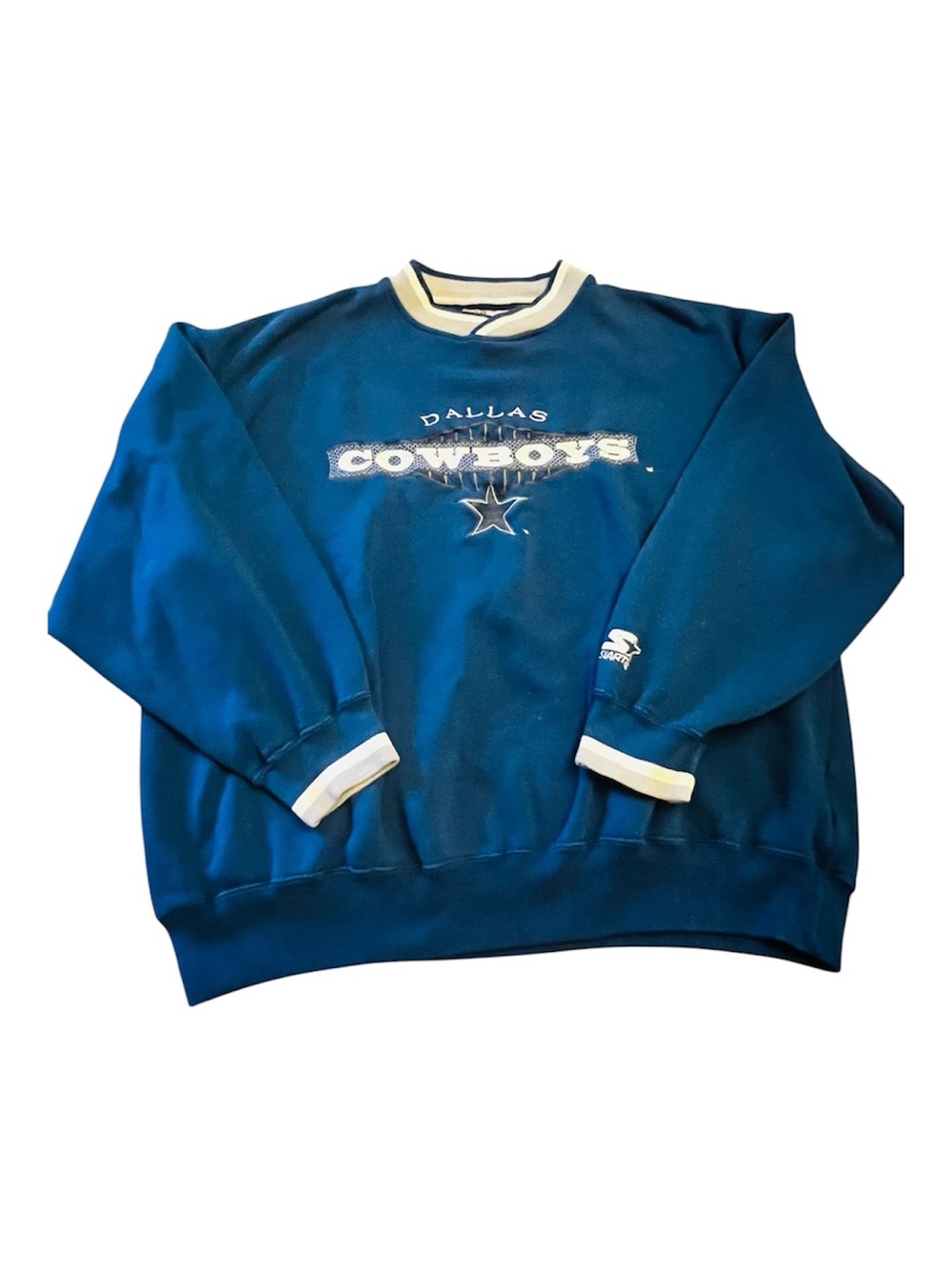 VTG Starter Dallas Cowboys NFL Pullover Sweatshirt XL